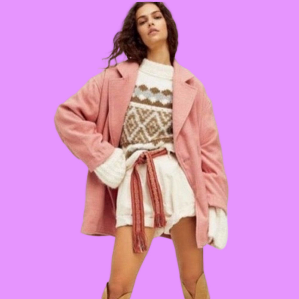 Free People Blazer Coat - Picture 1 of 7